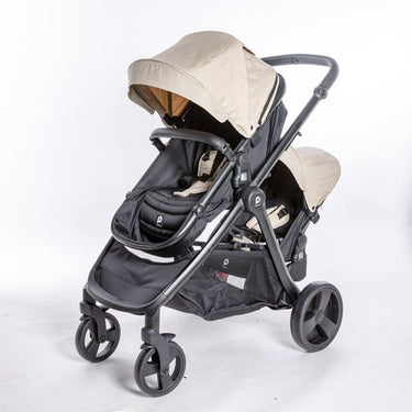 PREMIUM BABY 1+1 DOUBLE COMPACT STROLLER